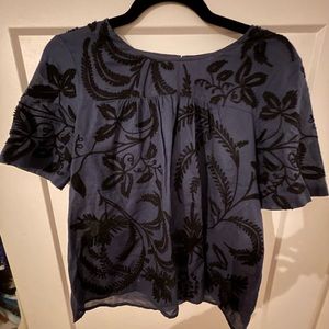 Beautifully embroidered floral dress shirt